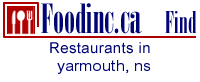 Restaurants in Yarmouth, Nova Scotia